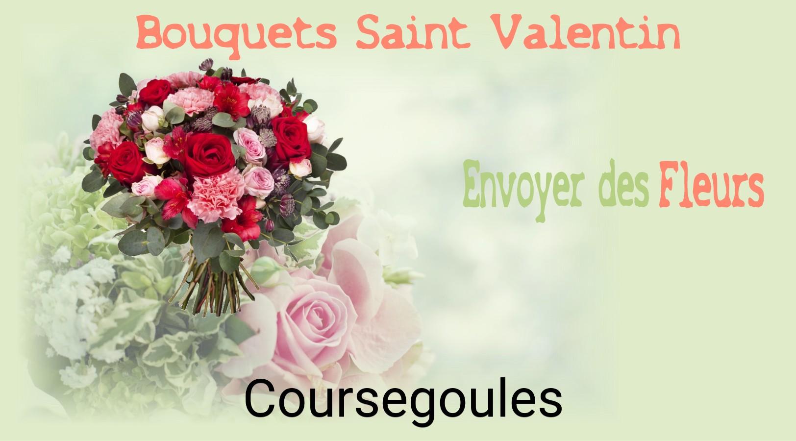 Roses de Saint-Valentin livrées à Coursegoules